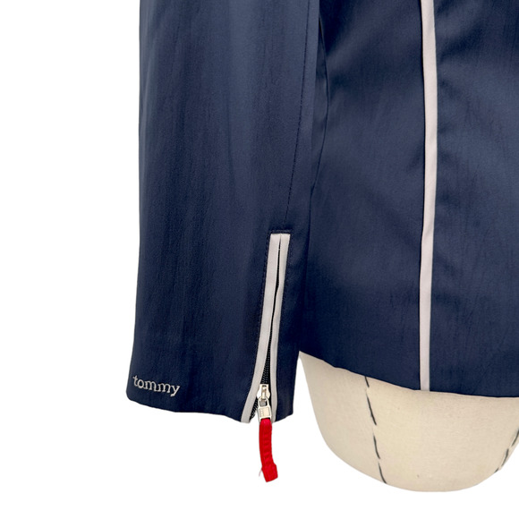 Tommy by Tommy Hilfiger Vintage Star Theme Jacket Womens Size Medium 90's Retro - Picture 7 of 10